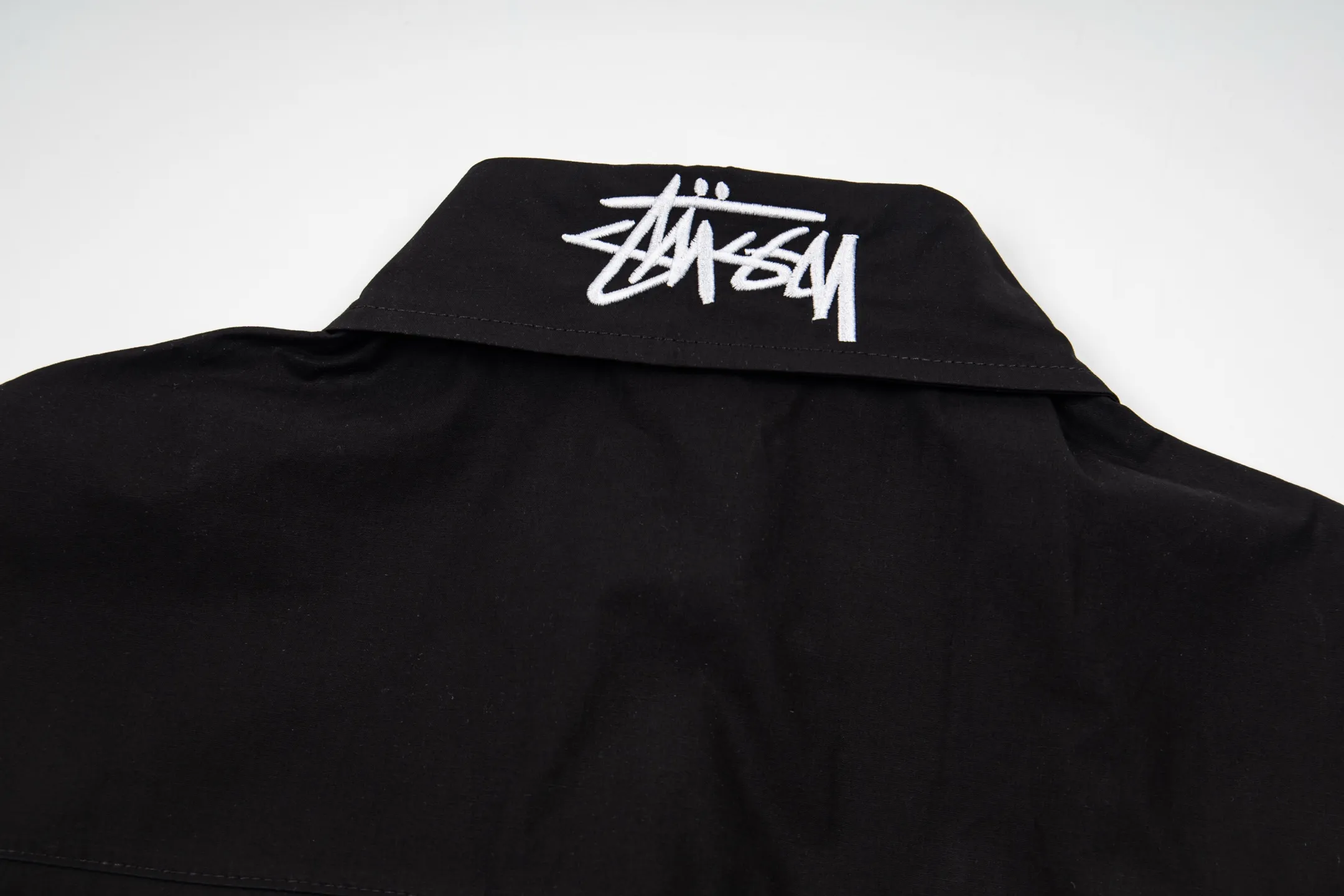 XY 6912# P85（ Quality ） Stussy Nike x Stussy Series Logo Same Style ：Black White Size：S M L XL ： ：